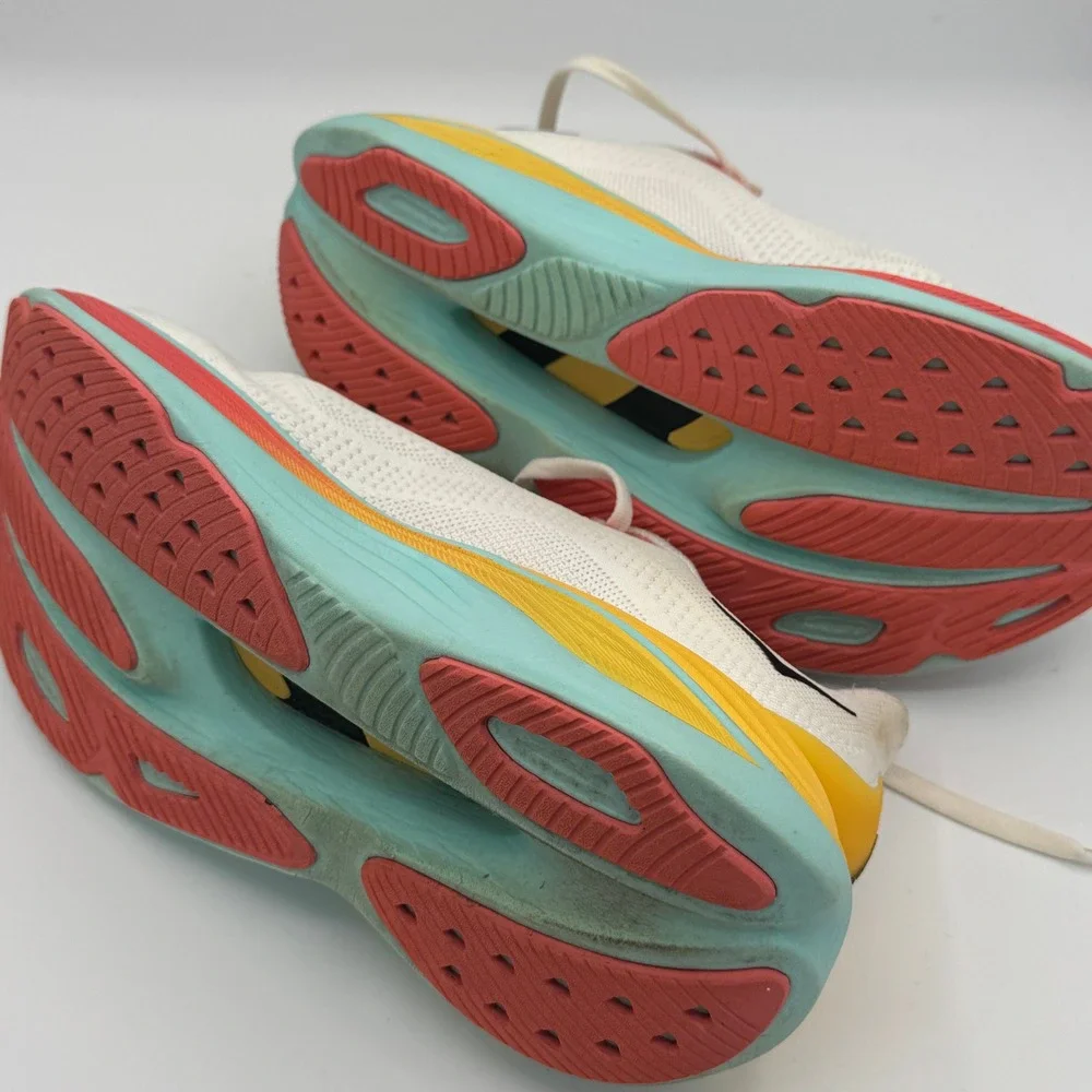 Hoka Skyward X Womens Running Shoes Blanc De Blanc Swimsuit Size 7.5B